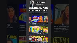 "Make Money with a Faceless Channel: The Mystery Money-Making Guide"