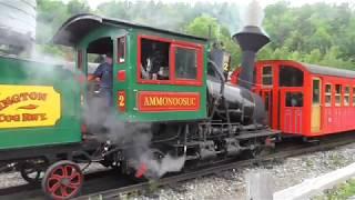 EXPERIENCE THE COG! ️ Full Ride On The Mount Washington Cog Railway 8 AM Steam Train 7-20-19