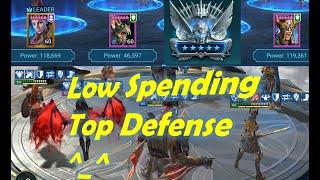 Low Spending Top Arena Defense Showcase... | Raid Shadow Legends