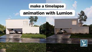 How To Show Timelapse in Your Architectural Designs using Lumion