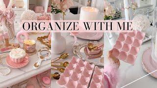 ORGANIZE WITH ME!KITCHEN AND PANTRY -SLMISSGLAM