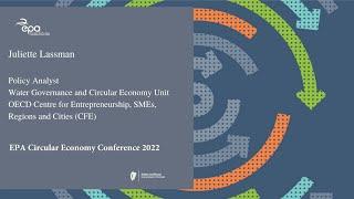 Juliette Lassman,  OECD Centre for Entrepreneurship, SMEs, Regions and Cities (CFE)