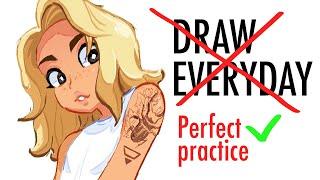 PERFECT PRACTICE: Improve Your Drawing Skills Quickly! Discord art Reviews