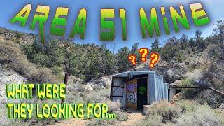 Area 51 Mine Portal! Rich Mining District Ghost Town Nevada Mojo Adventures Vegas #mine #explore #nv