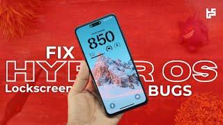 Fix Hyper Os Lockscreen Bug On Redmi,Poco & Xiaomi Devices - Theme Lockscreen Not Applying