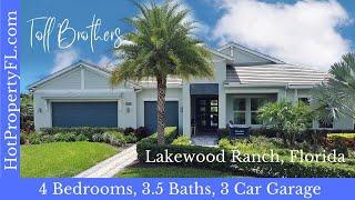 Tour A New Home In Toll Brothers' Isles Of Lakewood Ranch Community In Bradenton/sarasota, Florida.