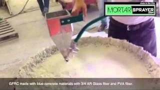 GFRC Concrete Countertop Sprayer - Super Fast and Efficient