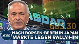 JAPAN: Nach Börsen-Beben! Rally an den Märkten! Erholung setzt sich weiter fort