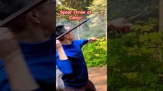 Camping, Canoeing & Spear Throwing in Algonquin Park.