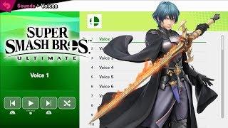 Byleth (Male) + Sothis Voices - Super Smash Bros Ultimate