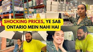 Such shocking price difference in QUEBEC city |Travelling vlog |Life in Canada Gursahib & Jasmine