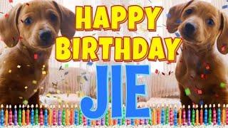 Happy Birthday Jie! ( Funny Talking Dogs ) What Is Free On My Birthday