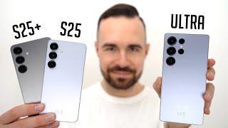 Samsung Galaxy S25 vs. S25+ vs. S25 Ultra - Ausführlicher Vergleich (Deutsch) | SwagTab