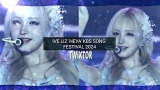 IVE LIZ 'HEYA' KBS SONG FESTIVAL 2024