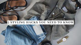 5 styling hacks everyone should know | Look more chic on any budget