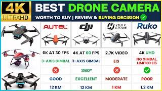 Top 5 Best 4K Drone Cameras in 2024 | DJI Mini 4 Pro, Autel, Holy Stone & More! 