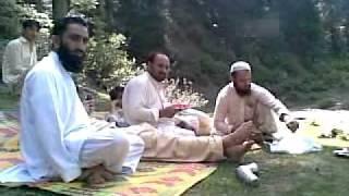 the picnic day with friends in butefull valley of afghanistan