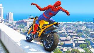 GTA 5 Motorbike Fails & Stunt Jumps - Motorcycle Game