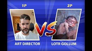 Art Director Vs. LOTR Gollum