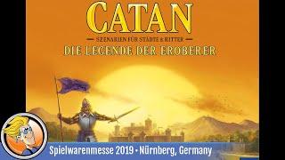 Catan: The Legend of the Conquerors — game overview at Spielwarenmesse 2019