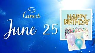 June 25 ️ From Rags to Riches Happy Birthday  | daily psychic tarot reading