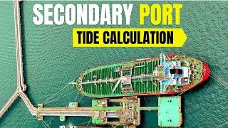 Standard and Secondary Ports tide calculation | Passage planning | Merchant navy knowledge