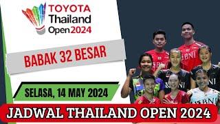 Jadwal Thailand Open 2024 Hari Ini, 4 Wakil Ganda Campuran Indonesia main, Mulai 09:00 WIB