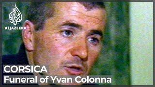 Corsica: Thousands expected for funeral of nationalist Yvan Colonna