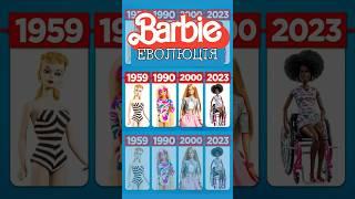 Еволюція Барбі | Barbie Evolution since 60 #oldies #barbie #барбі