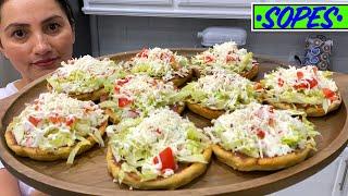 Hagamos unos **RICOS** Sopes