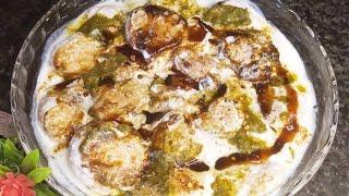 Street style soft Daal Dahi baray with masala & chutney recipe | Meethe dahi bhalle ya balle