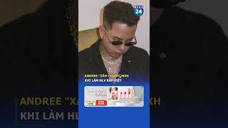 Andree "xâm chiếm" MXH sau khi làm HLV Rap Việt| News24h #shorts