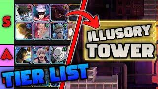 THE *BEST* CHARACTERS IN ILLUSORY TOWER! TIER LIST! | JJK: Phantom Parade