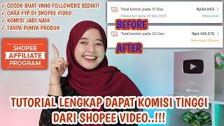 TUTORIAL SHARE LINK PRODUK SHOPEE AFFILIATE DI SHOPEE VIDEO TERLENGKAP SAMPAI FYP & DAPAT KOMISI..!!