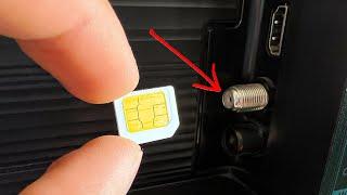 Switch your TV: Insert a SIM Card and Unlock Channels from Around the World!