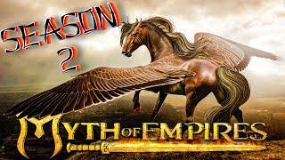 ПРИРУЧАЕМ НЕБЕСНЫХ КИТАЙЦЕВ И ДЕРЕМСЯ С КОНЯМИ  MYTH OF EMPIRES обзор SmokeSED (смокисед)◄ #92