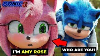 AMY ROSE'S "FIRST SCENE" IN SONIC MOVIE 3 LEAKED!