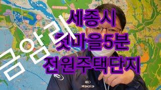 세종시장군면금암리첫마을5분거리금암리주택단지투자최고입니다