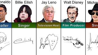 Incredible And Interesting Famous People Signatures