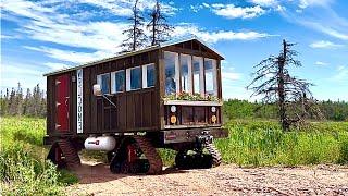 Cummins Powered Tiny House on Tracks!