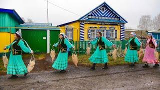  Village life in Russia. The most ancient Tatar rite