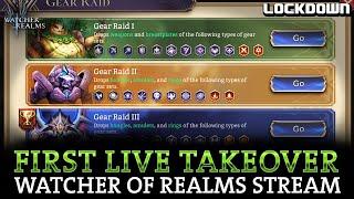 First Live Takeover! For ValiantXI - Live Stream! Watcher of Realms Gameplay