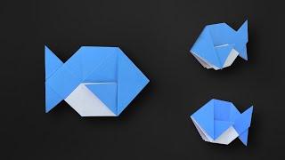 How to Make an Origami Fish  Simple Step by Step!