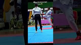 teakwondo fight #shortsvideo