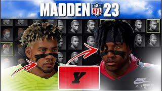 *BEST* FACE CREATION IN THE GAME! DRIPPY MADDEN 23 YARD FACE CREATION! USE THESE FACE SCANS NOW!