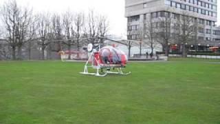 Lama helicopter start up & take off