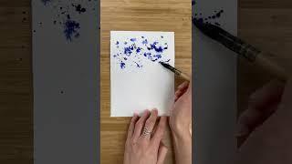 Watercolor easiest painting idea (How do you like it?) #easypainting #arttips #watercolor