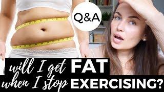 Will I Get FAT When I Stop EXERCISING? // Eating Disorder Recovery