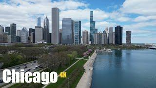 Chicago Drone Movie - Chilling Music | 4K