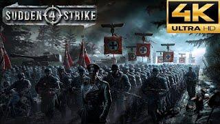 Sudden Strike 4 Gameplay Full German Campaign no commentary 4K-60FPS PC